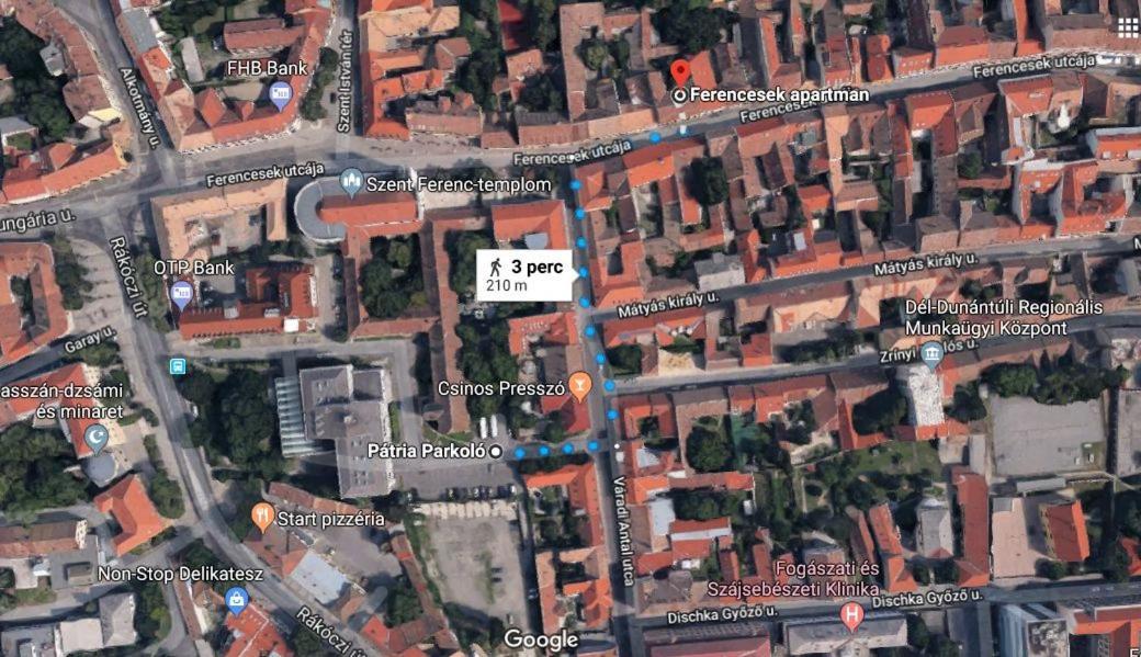 Ferencesek Apartman Pécs Eksteriør bilde